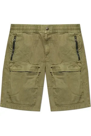 Diesel Hombre, Pantalones cortos, Verde, Talla: L