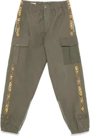 DRIES VAN NOTEN Hombre, Pantalones, Verde, Talla: L