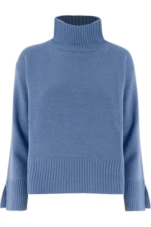 LE TRICOT PERUGIA Mujer, Jerseys, Azul, Talla: M