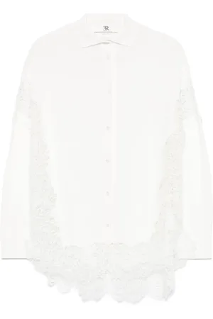 ERMANNO SCERVINO Mujer, Blusas y Camisas, Blanco, Talla: S