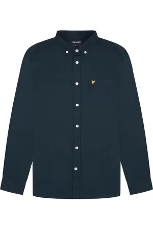 Lyle & Scott Hombre, Camisas, Azul, Talla: S