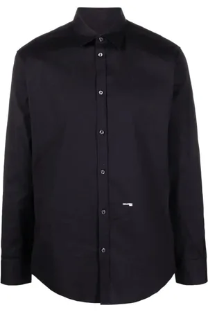 Dsquared2 Hombre, Camisas, Negro, Talla: XL