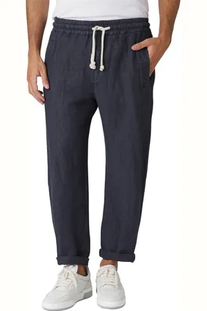 ELEVENTY Hombre, Pantalones, Azul, Talla: S
