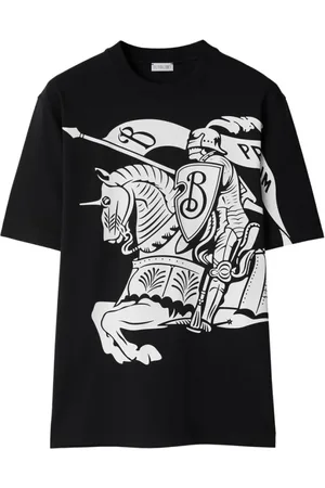 Burberry Hombre, Camisetas, Negro, Talla: L