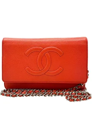 CHANEL Mujer, De segunda mano, Naranja, Talla: ONE Size