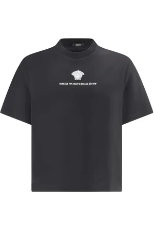 VERSACE Hombre, Camisetas, Negro, Talla: S