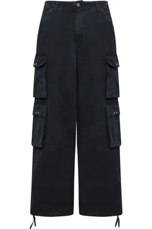 44 Label Group Hombre, Vaqueros, Negro, Talla: M