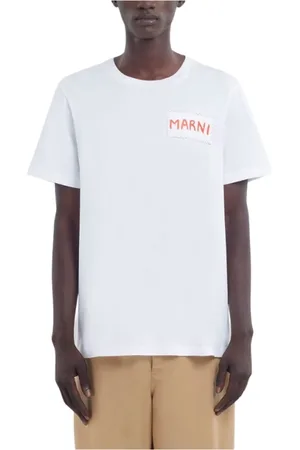 Marni Hombre, Camisetas, Blanco, Talla: L