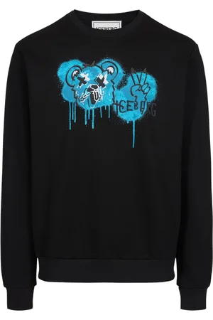 Iceberg Hombre, Sudaderas, Negro, Talla: M