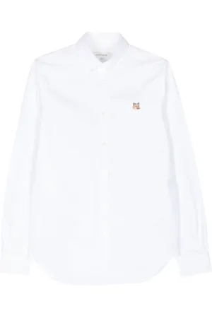 Maison Kitsuné Hombre, Camisas, Blanco, Talla: M
