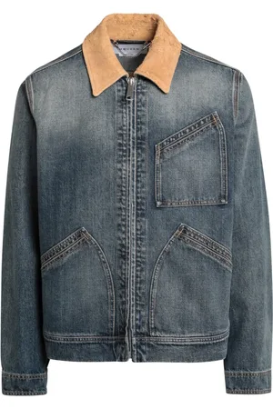 Alexander McQueen Hombre, Chaquetas, Azul, Talla: XL