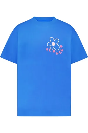 FLÂNEUR Hombre, Camisetas, Azul, Talla: XL
