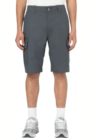 Dickies Hombre, Pantalones cortos, Gris, Talla: W34