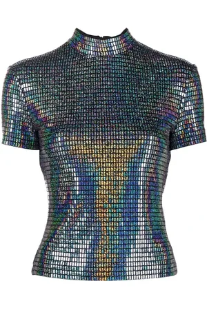 Chiara Ferragni Mujer, Camisetas, Negro, Talla: S