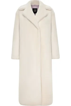 CESARE GASPARI Mujer, Abrigos, Blanco, Talla: L