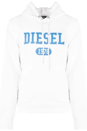 Diesel Hombre, Sudaderas, Blanco, Talla: L