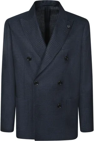 LARDINI Hombre, Chaquetas, Negro, Talla: L