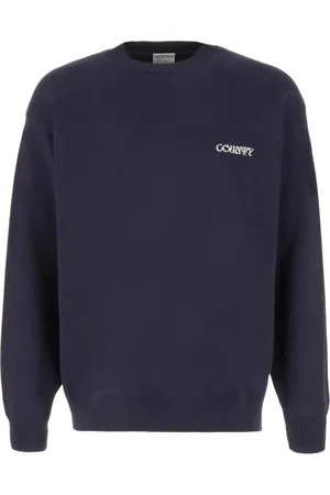 MARCELO BURLON Hombre, Sudaderas, Azul, Talla: L