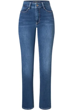 Mac Mujer, Vaqueros, Azul, Talla: L
