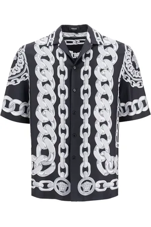 VERSACE Hombre, Camisas, Negro, Talla: M