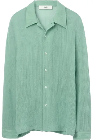 Séfr Hombre, Camisas, Verde, Talla: L