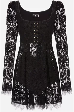 Elisabetta Franchi Mujer, Vestidos, Negro, Talla: L