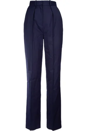 Elisabetta Franchi Mujer, Pantalones, Azul, Talla: L
