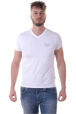 Emporio Armani Hombre, Camisetas, Blanco, Talla: 2XL