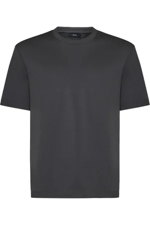 HERNO Hombre, Camisetas, Gris, Talla: S