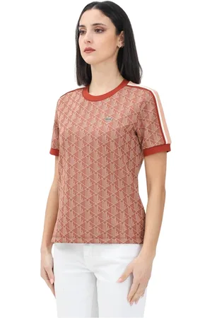 Lacoste Mujer, Camisetas, Marrón, Talla: M