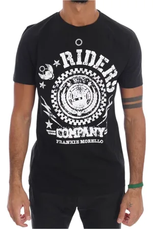 FRANKIE MORELLO Hombre, Camisetas, Negro, Talla: S