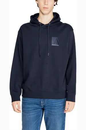 Emporio Armani Hombre, Sudaderas, Azul, Talla: XL