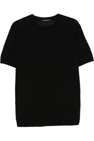 TAGLIATORE Hombre, Camisetas, Negro, Talla: L