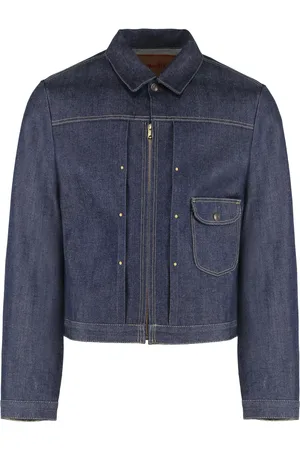 MOORER Hombre, Chaquetas, Azul, Talla: M