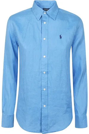 Ralph Lauren Mujer, Blusas y Camisas, Azul, Talla: L