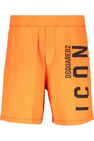 Dsquared2 Hombre, Pantalones cortos, Naranja, Talla: M