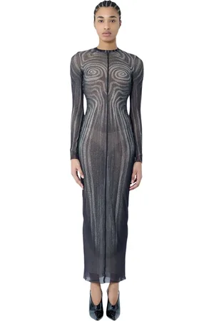 Jean Paul Gaultier Mujer, Vestidos, Gris, Talla: S