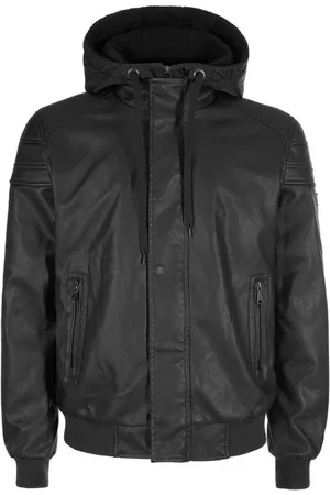 YES ZEE BY ESSENZA Hombre, Chaquetas, Negro, Talla: XL