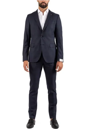 PAOLONI Hombre, Trajes, Azul, Talla: M