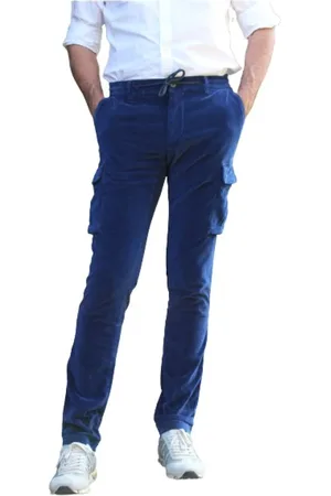 Masons Hombre, Pantalones, Azul, Talla: M