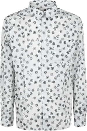 Maison Kitsuné Hombre, Camisas, Gris, Talla: M