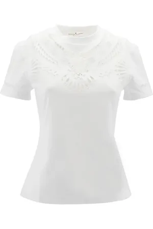 ERMANNO SCERVINO Mujer, Camisetas, Blanco, Talla: M