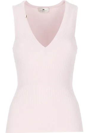 Elisabetta Franchi Mujer, Camisetas, Rosa, Talla: L