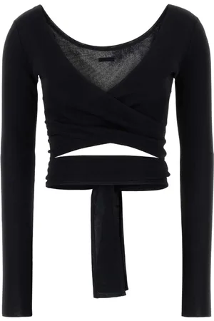 Salvatore Ferragamo Mujer, Camisetas, Negro, Talla: S