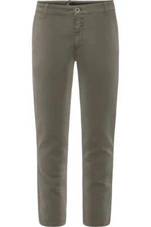 Bomboogie Hombre, Pantalones, Gris, Talla: W40