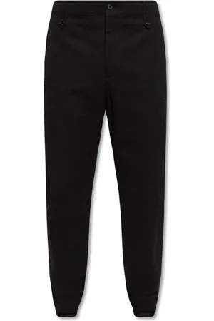 Alexander McQueen Hombre, Pantalones, Negro, Talla: L
