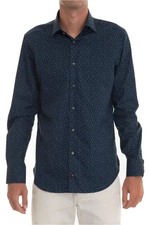Carrel Hombre, Camisas, Azul, Talla: 5XL