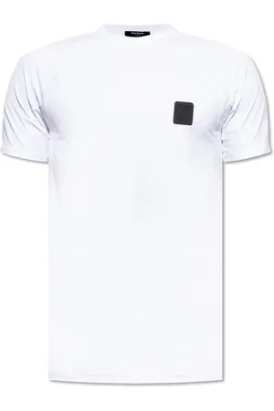 Balmain Hombre, Camisetas, Blanco, Talla: XL