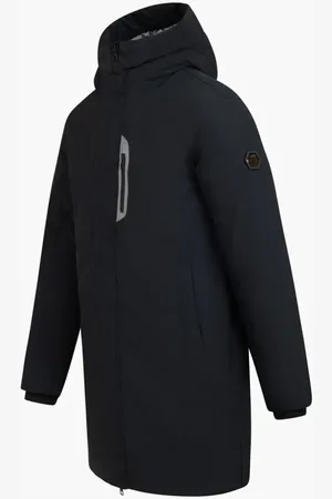 Cruyff Hombre, Abrigos, Negro, Talla: S