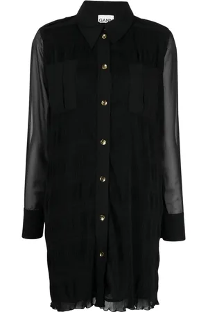 Ganni Mujer, Vestidos, Negro, Talla: XS